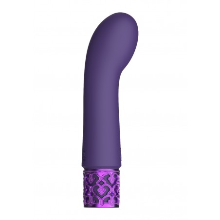 Royal Gems | Bijou | Rechargeable Silicone Bullet | Purple