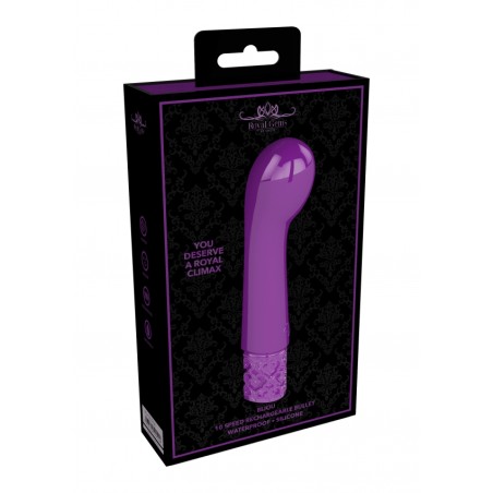 Royal Gems | Bijou | Rechargeable Silicone Bullet | Purple