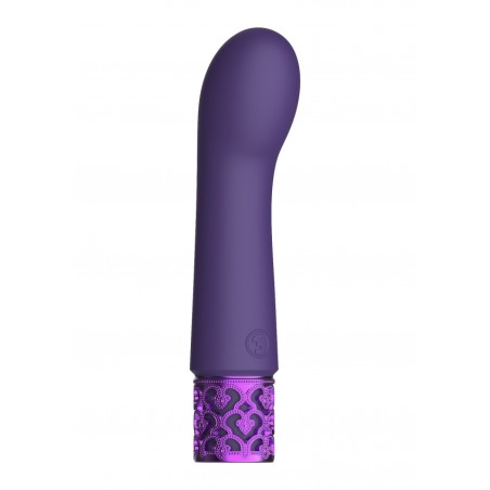 Royal Gems | Bijou | Rechargeable Silicone Bullet | Purple