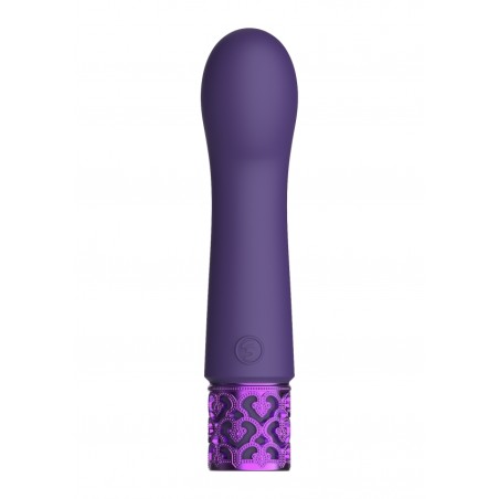 Royal Gems | Bijou | Rechargeable Silicone Bullet | Purple