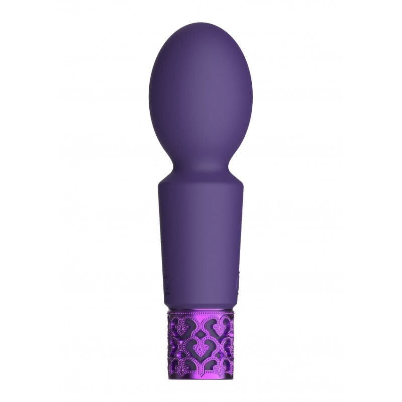 Royal Gems | Brilliant | Rechargeable Silicone Bullet | Purple