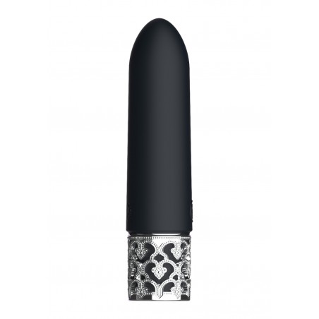 Royal Gems | Imperial | Rechargeable Silicone Bullet | Black