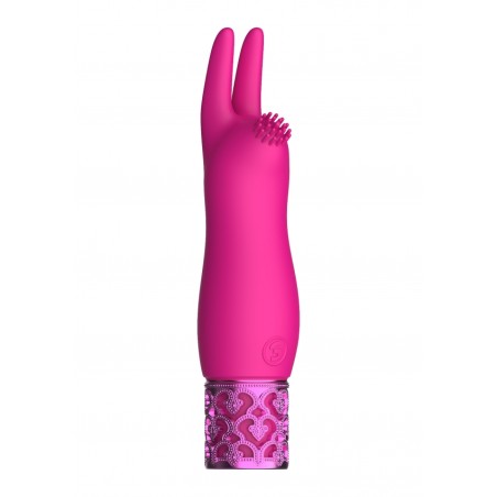 Royal Gems | Elegance | Rechargeable Silicone Bullet | Pink