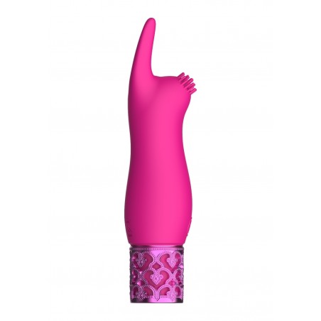 Royal Gems | Elegance | Rechargeable Silicone Bullet | Pink