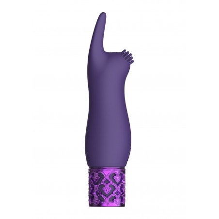 Royal Gems | Elegance | Rechargeable Silicone Bullet | Purple