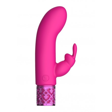 Royal Gems | Dazzling | Rechargeable Silicone Bullet | Pink