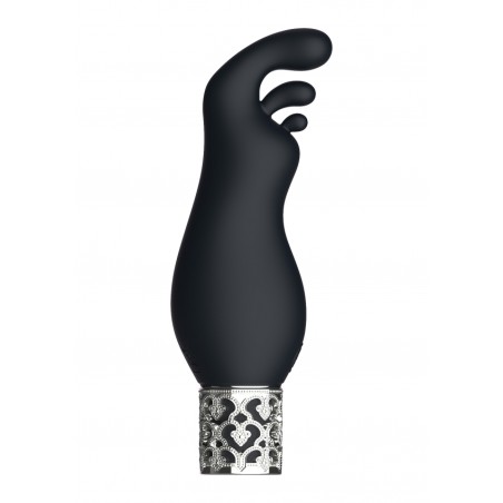 Royal Gems | Exquisite | Rechargeable Silicone Bullet | Black