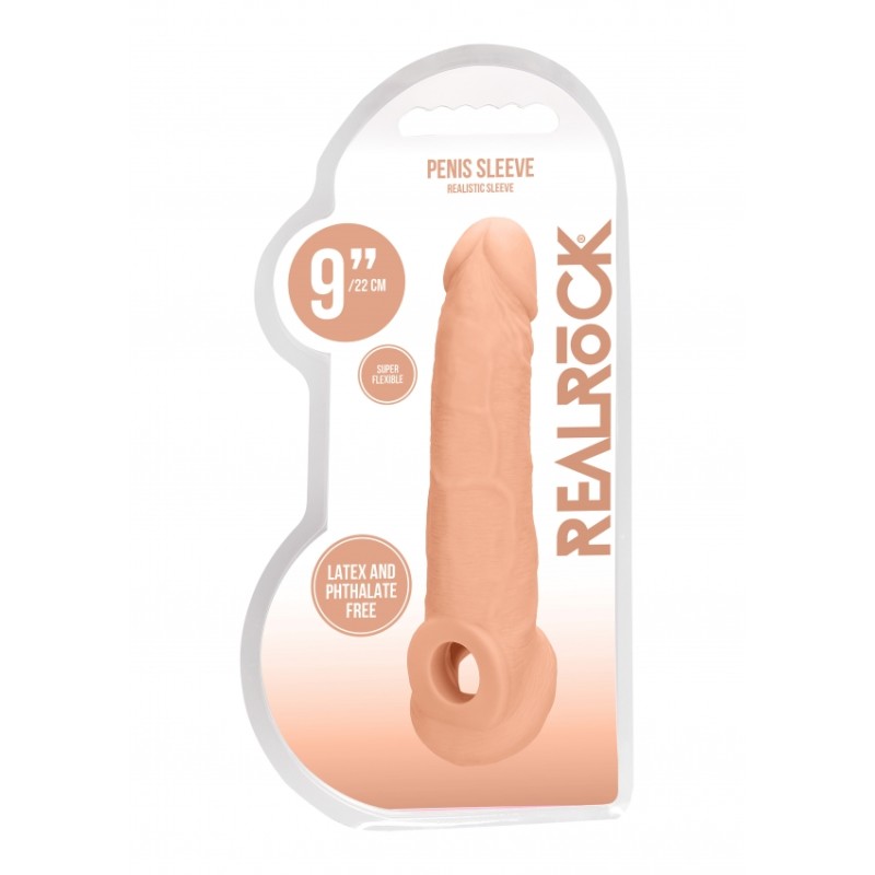 Real Rock | Penis Sleeve 23 cm | Flesh