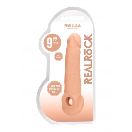 Real Rock | Penis Sleeve 23 cm | Flesh