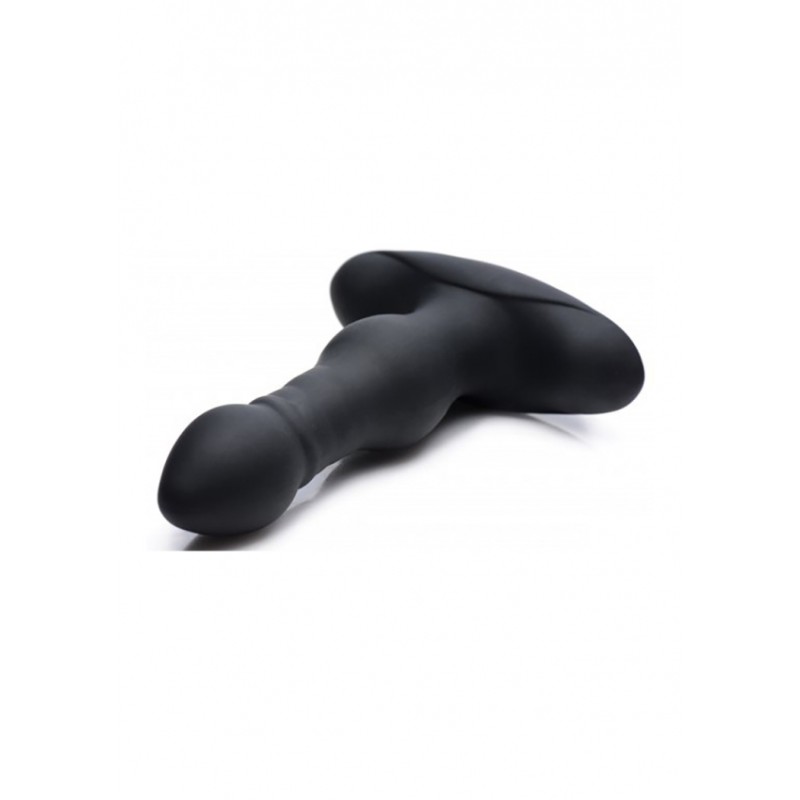 XR Brands | Vibrating and Thrusting Remote Control Silicone Anal Plug