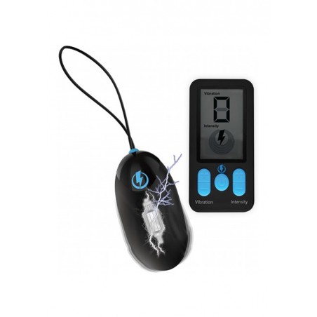 XR Brands | 5X Δονούμενο & με Ηλεκτοδιέγερση Κολπικό Αβγό Σιλικόνης