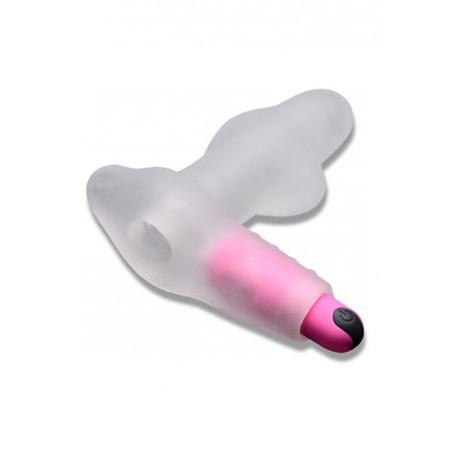 28X Filler Up Super Charged Vibrating Love Tunnel + Remote from XR Brands