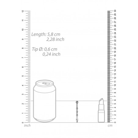 OUCH! | Urethral Sounding | 6mm Metal Plug