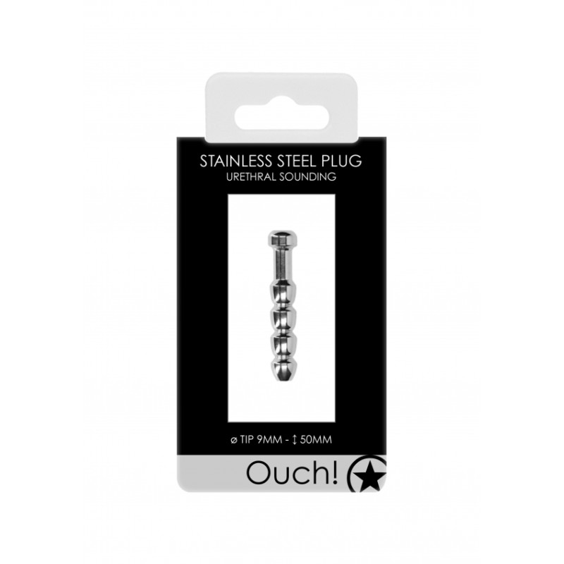 OUCH! | Urethral Sounding | 9mm Metal Plug