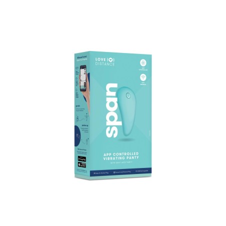 Love Distance Span - Panty Vibrator App Controlled Includes 2 thongs