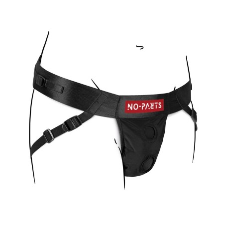 No-Parts | Taylor Adjustable Strap On Harness with Double O-Ring