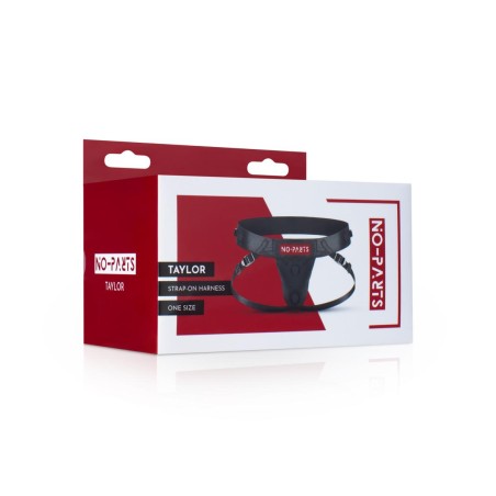 No-Parts | Taylor Adjustable Strap On Harness with Double O-Ring