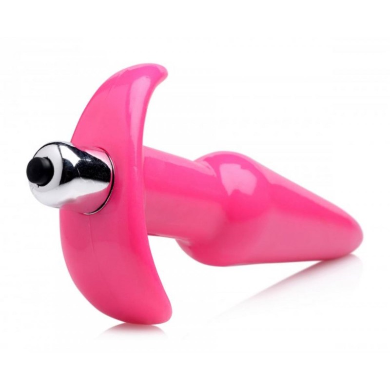 Frisky | Smooth Vibrating Anal Plug | Pink