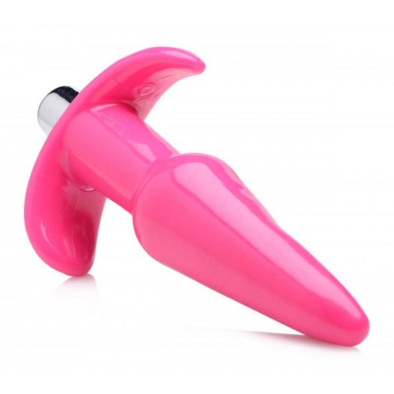 Frisky | Smooth Vibrating Anal Plug | Pink