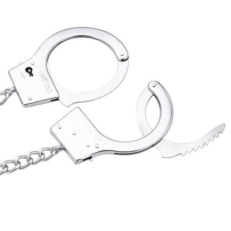 OHMAMA FETISH HAND CUFFS WITH CHAIN AND ANAL PLUG