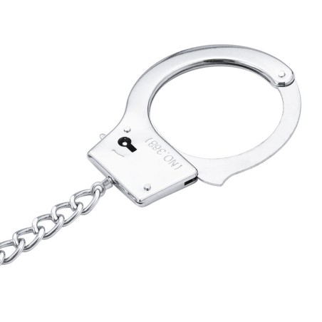 OHMAMA FETISH HAND CUFFS WITH CHAIN AND ANAL PLUG