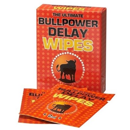 BULLPOWER DELAY WIPES ( 6 X 2 ML)