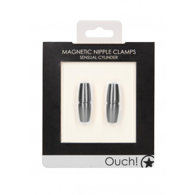 Διέγερση Θηλών | Magnetic Nipple Clamps - Balance Pin | Γκρι
