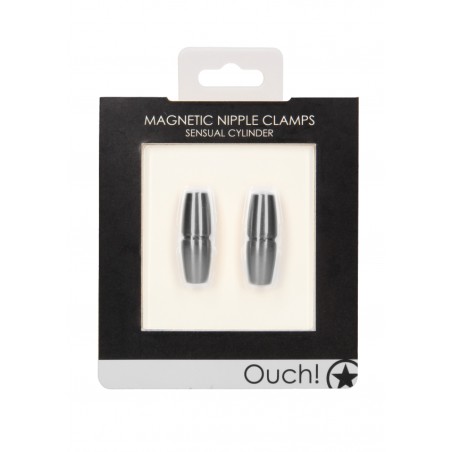 Διέγερση Θηλών | Magnetic Nipple Clamps - Balance Pin | Γκρι
