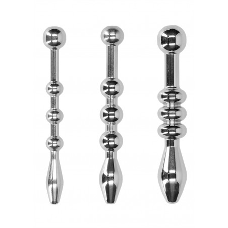 Set of Metal Plugs with an Urethral Sound