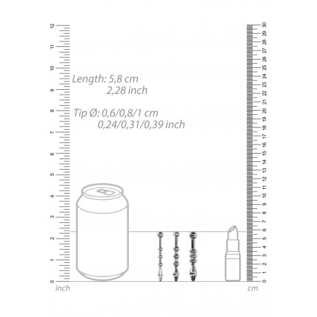 Urethral Sounding | Metal Plug Set