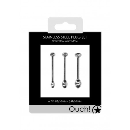 Urethral Sounding | Metal Plug Solid Ball Set