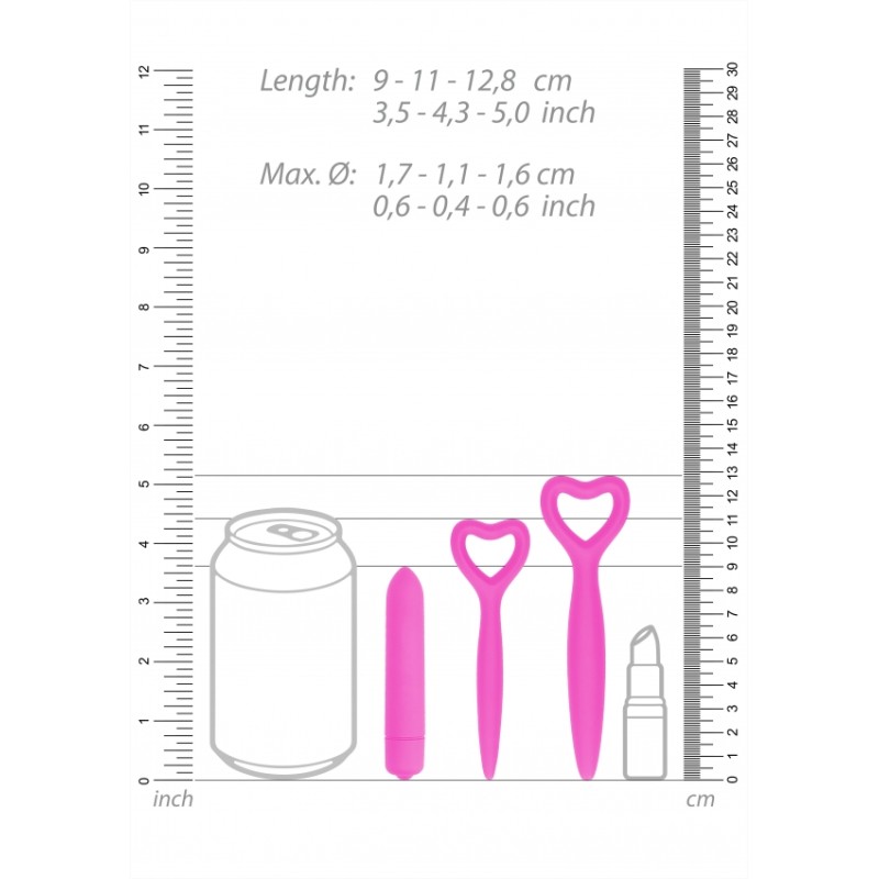 Silicone Vaginal Dilator Set | Pink