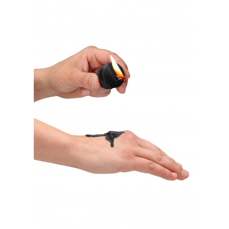 Massage Candle | Disobedient Scented | Black - 4 Τεμάχια