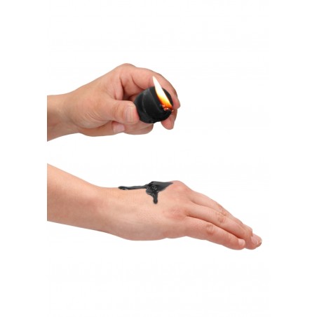 Massage Candle | Disobedient Scented | Black - 4 Τεμάχια