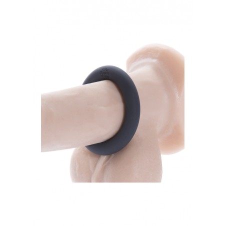 A Perfect O Silicone Cock Ring - Black