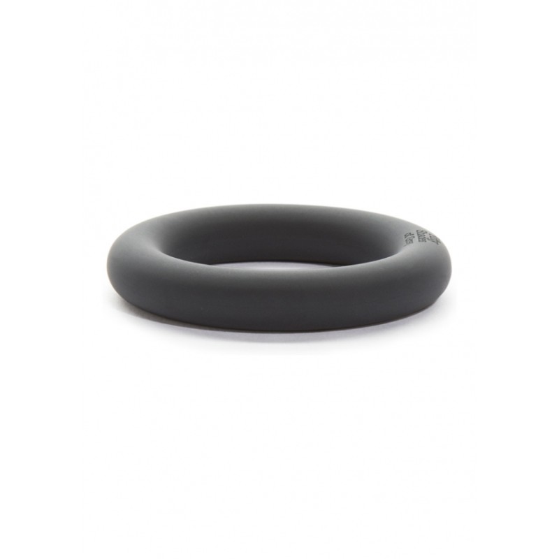 A Perfect O Silicone Cock Ring - Black