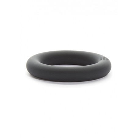 A Perfect O Silicone Cock Ring - Black