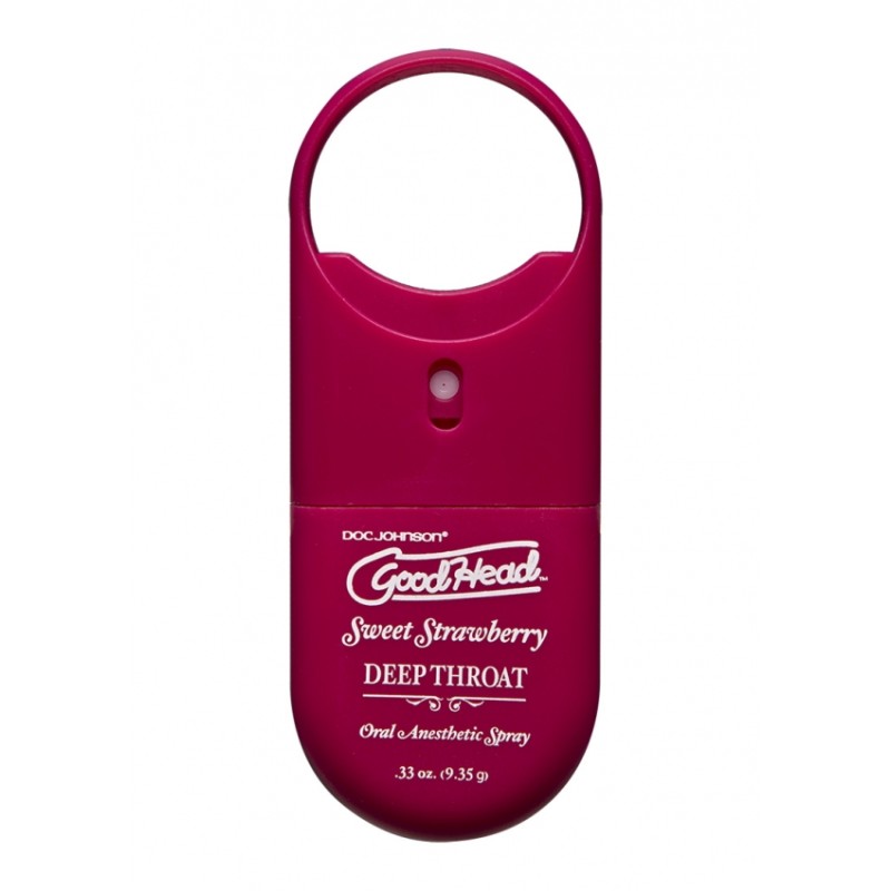 GoodHead - Deep Throat | Σπρέι για Στοματικό | Φράουλα - 8,5ml