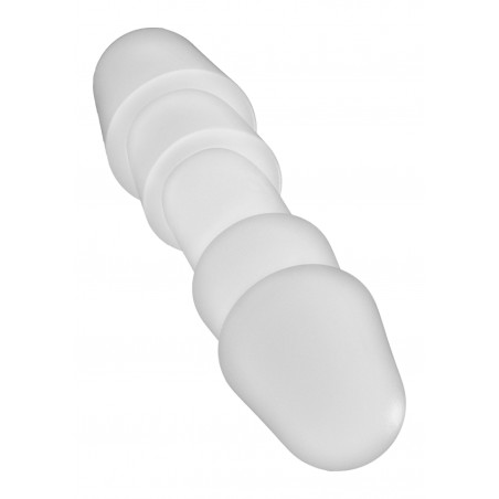 VAC-U-LOCK | Frosted Double Up Plug - White