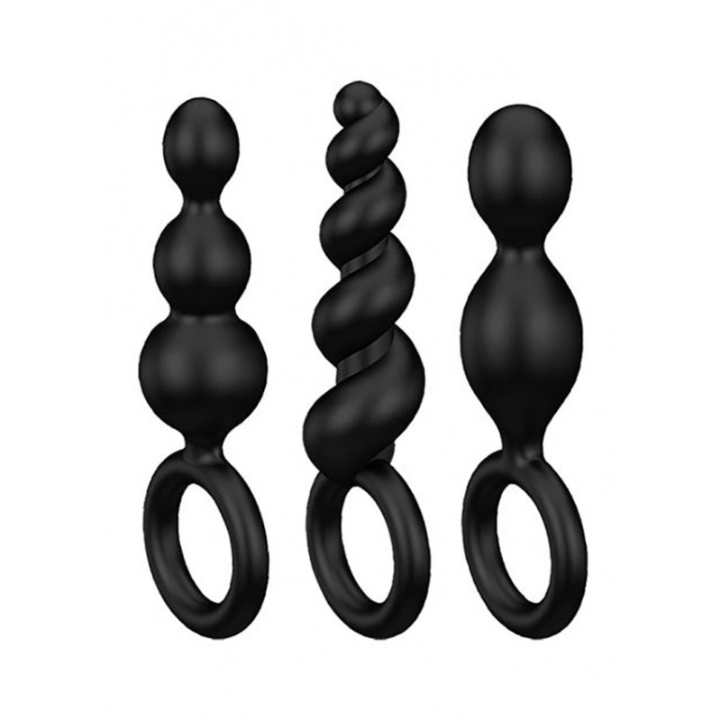 [ Sex Shop - Bulk ] Πρωκτικές Σφήνες Σετ | 3 Τεμάχια