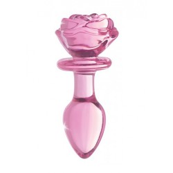 Glass Medium Anal Plug -...