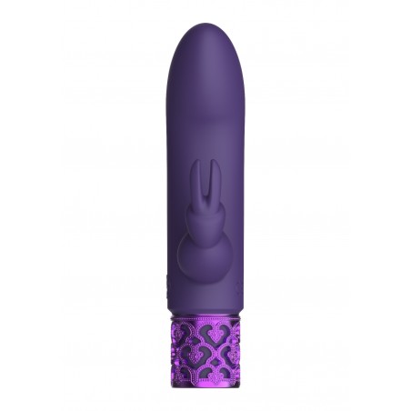 Royal Gems | Dazzling | Επαναφορτιζόμενος Mini Δονητής Rabbit | Purple