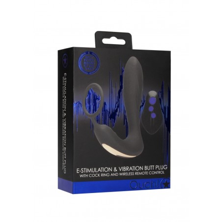 E-stim | Μασάζ Προστάτη, Anal Lock με Δόνηση & Ηλεκτροδιέγερση