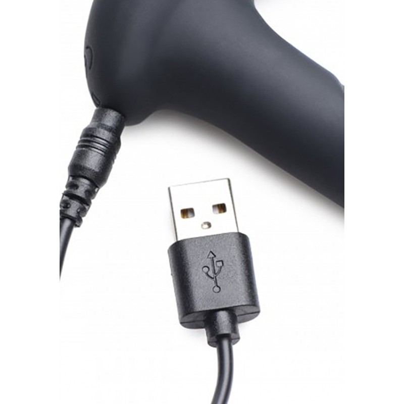 AT Power P-Stim 7X Hollow Prostate Plug + Remote Control
