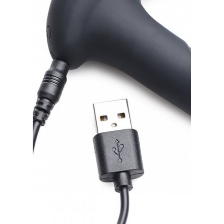 AT Power P-Stim 7X Hollow Prostate Plug + Remote Control