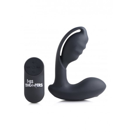 AT Power P-Stim 7X Hollow Prostate Plug + Remote Control