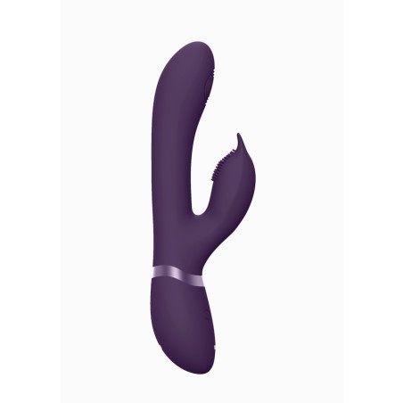 [ Sex Shop - Bulk ] Aimi | Pulse Wave & Vibrating G-Spot Rabbit | Μοβ
