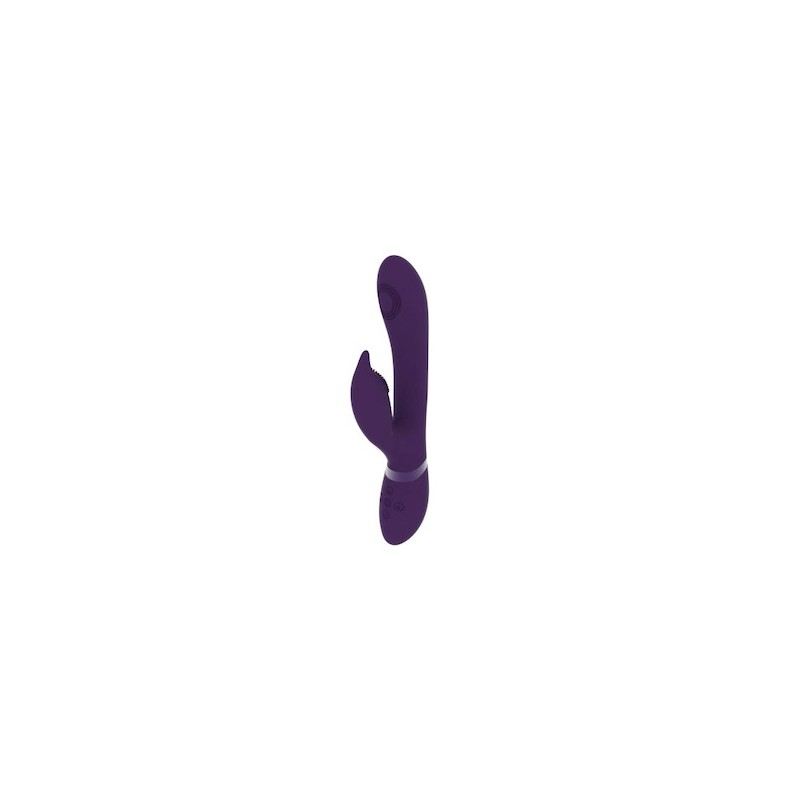 [ Sex Shop - Bulk ] Aimi | Pulse Wave & Vibrating G-Spot Rabbit | Μοβ
