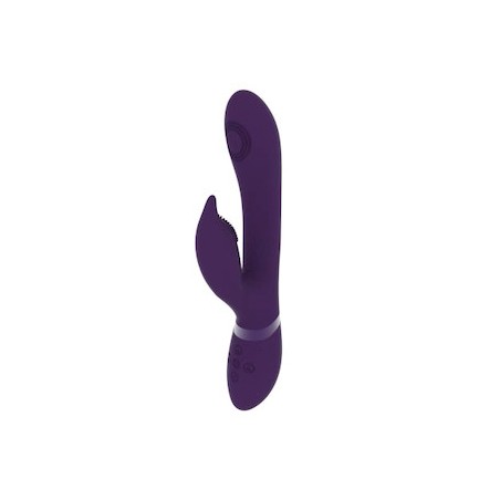 [ Sex Shop - Bulk ] Aimi | Pulse Wave & Vibrating G-Spot Rabbit | Μοβ