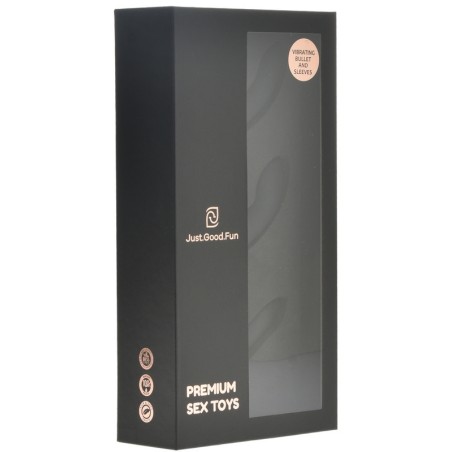 JGF Premium | Vibrator Bullet Mini With 2 Sleeves